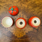Vintage Carlton Ware Tomato Cruet Condiment Set