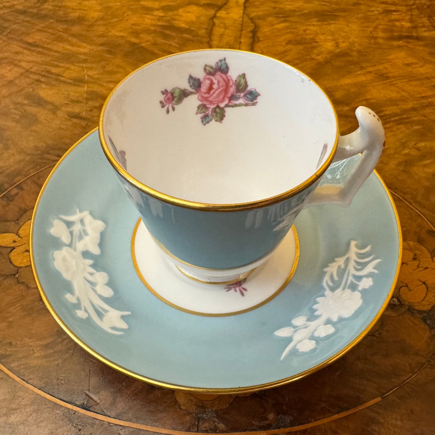 Vintage Spode Copeland Old Colony Demitasse 12 Piece Coffee Set