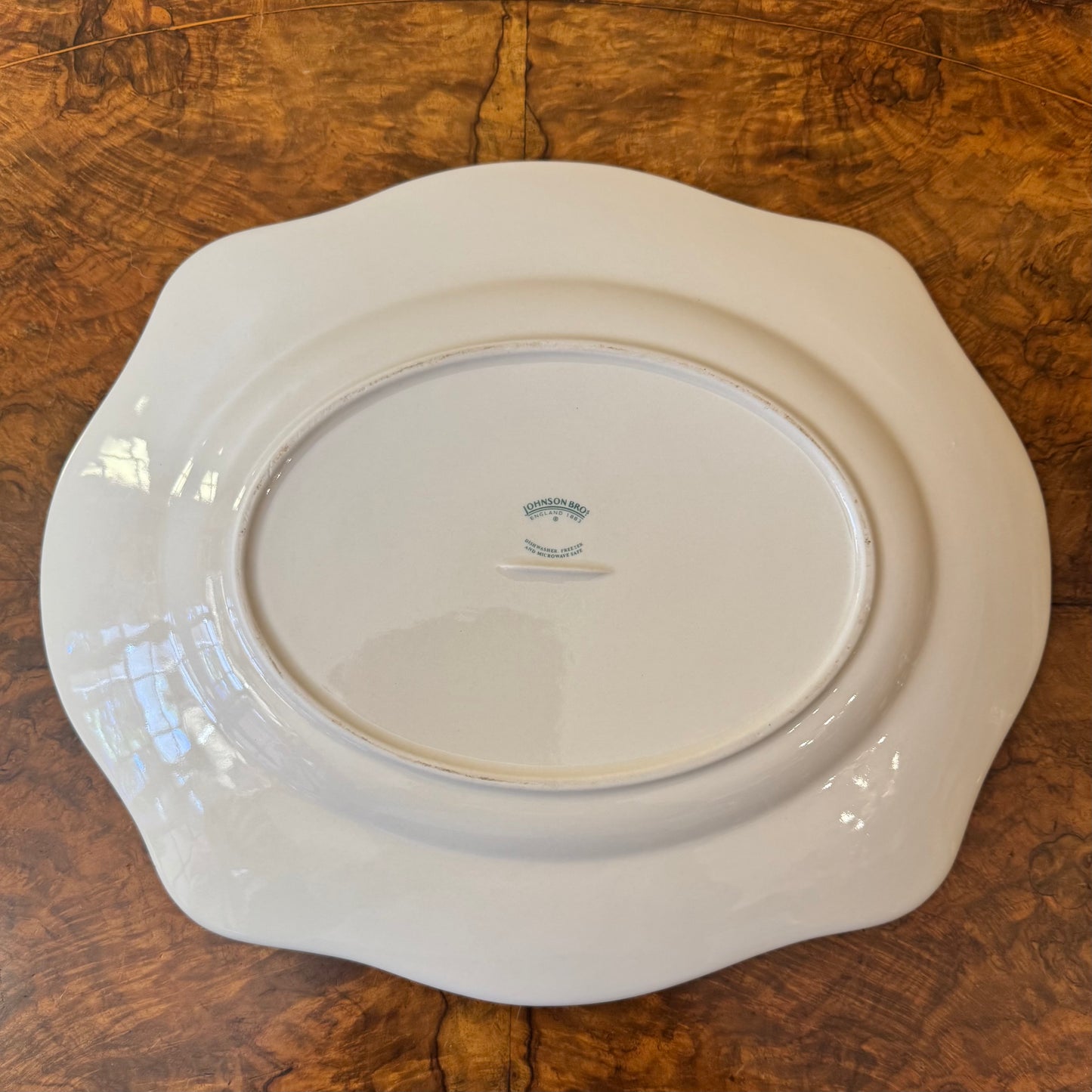 Johnson Brothers Old Britain Castle Pink Large Platter