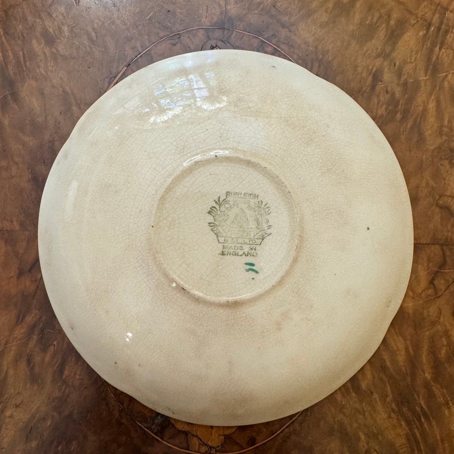 Vintage Burleigh Ware Tudor Larger Saucer