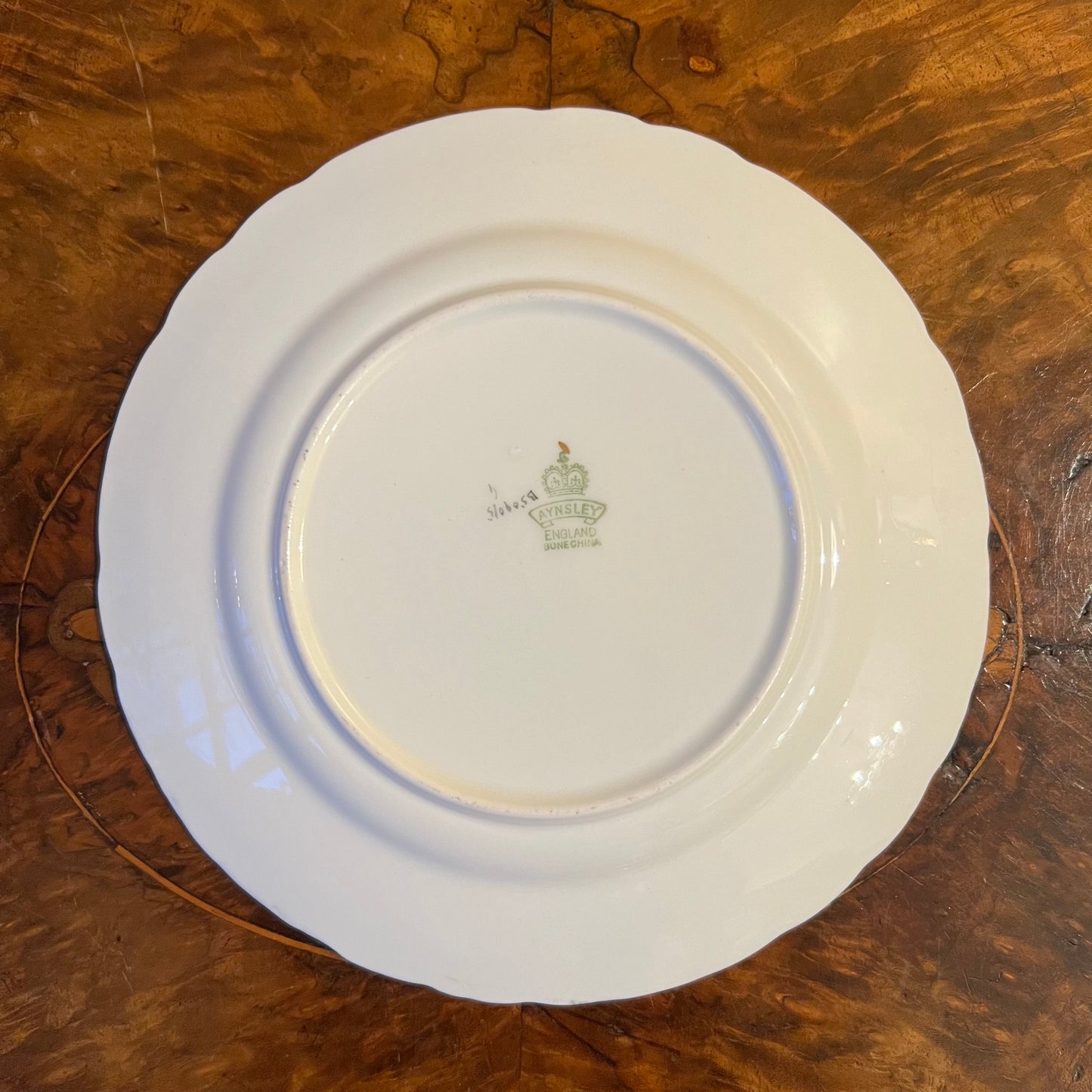 Vintage Aynsley Queen's Garden Print Side Plate