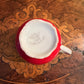 Vintage R & K Czechoslovakia Red Coffee Cup