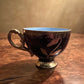 Vintage Nathco Japanese Coloured Coffee Cup & Saucer Set