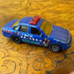 Matchbox 1996 Mattel Ford Crown Victoria Diecast Math Police Car
