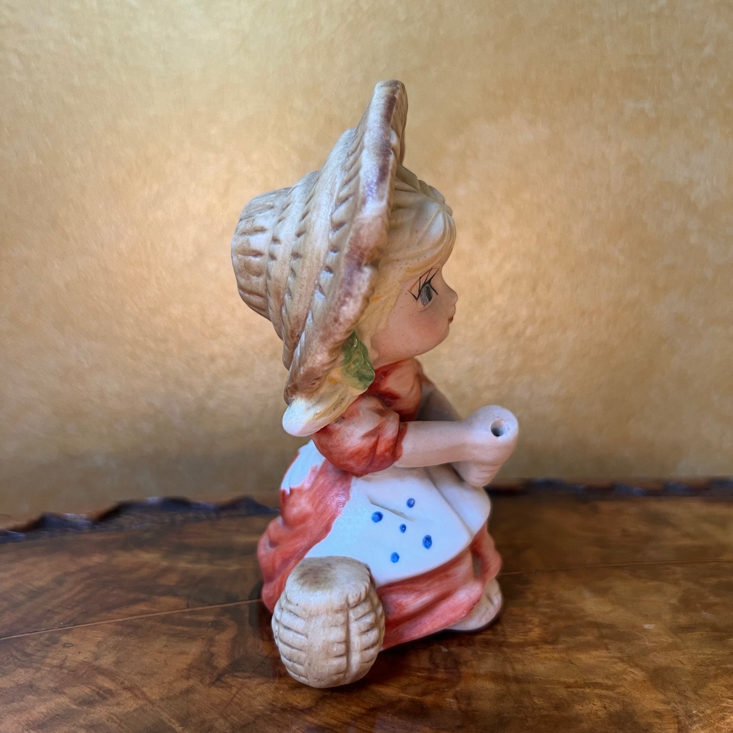 Vintage Lego Ceramic Girl Figurine