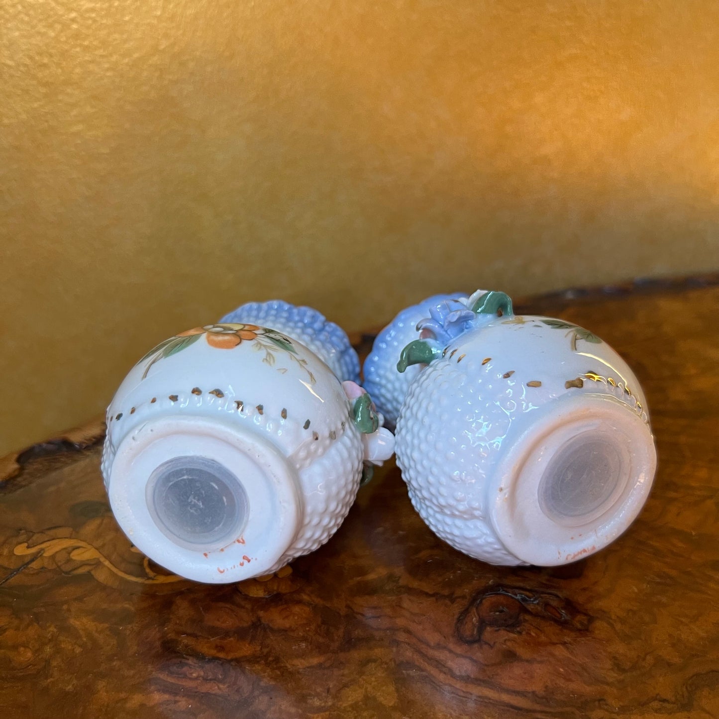 Vintage Porcelain Salt & Pepper Shakers