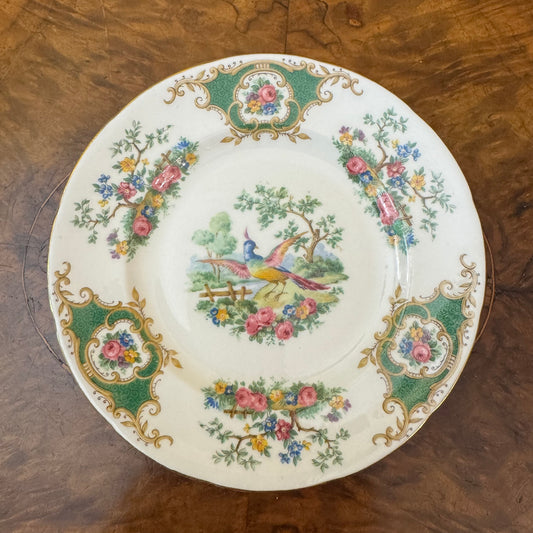 Antique Foley Broadway Bird Of Paradise Side Plate