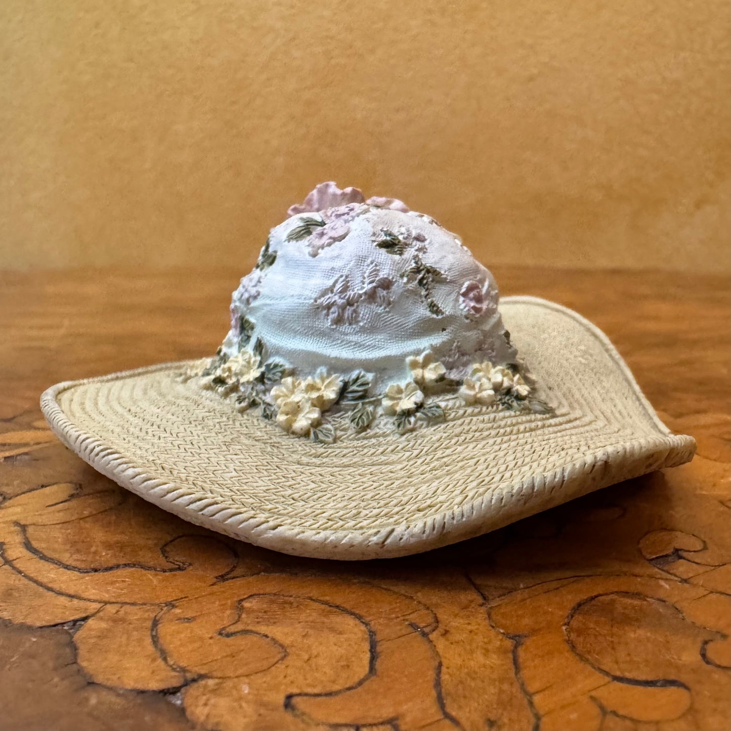 Vintage Ceramic Miniature Hat