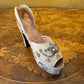 Vintage Ceramic Miniature Shoe Ornament