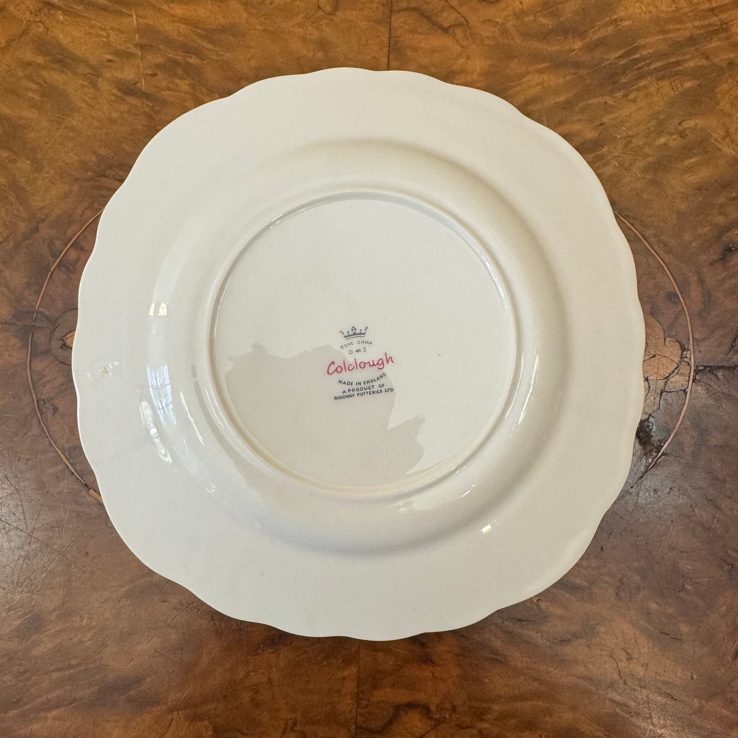 Vintage Colclough Rose Print Side Plate