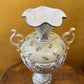 Antique Manufactures Richelieu Large Hand-Painted Vase