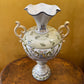 Antique Manufactures Richelieu Large Hand-Painted Vase