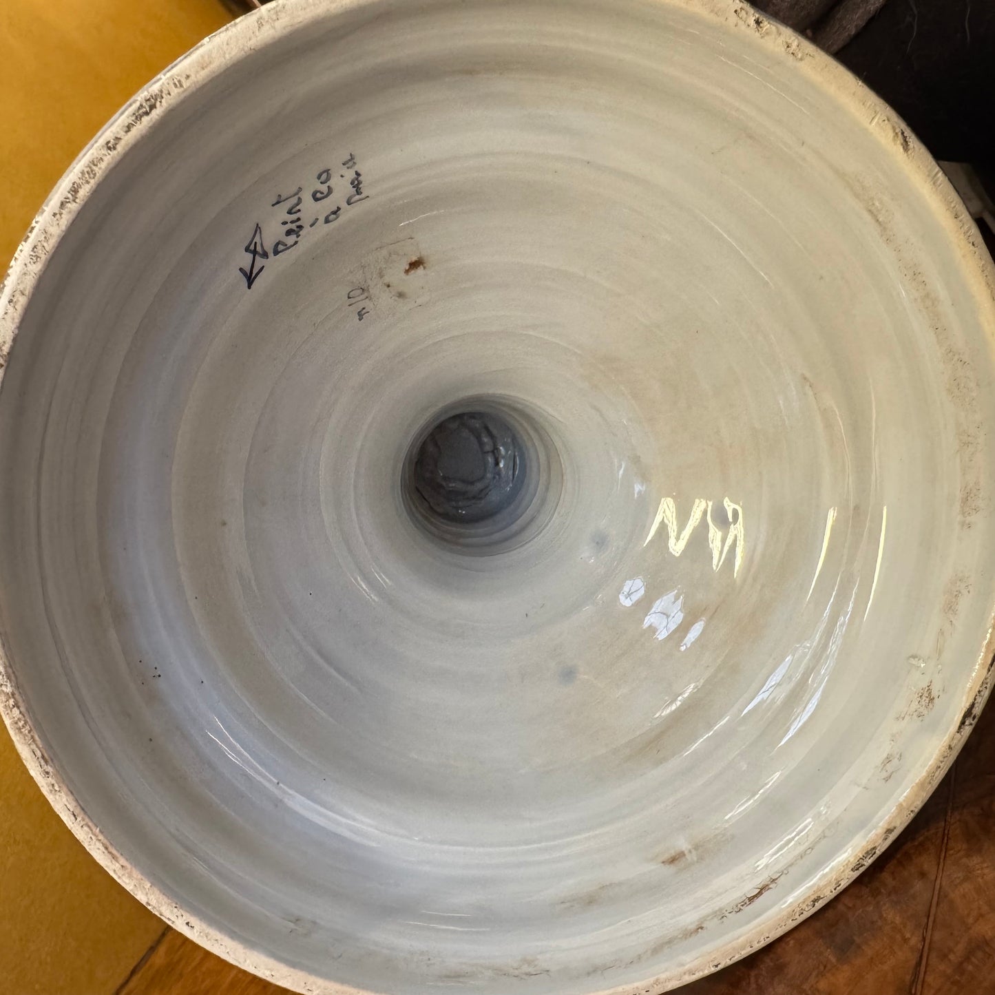 Antique Manufactures Richelieu Large Hand-Painted Vase
