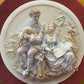 Antique German Porcelain Figured Plaques