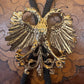 Vintage Brass Eagle Western Tie