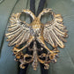 Vintage Brass Eagle Western Tie