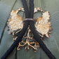 Vintage Brass Eagle Western Tie