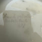 Vintage Large Butterfly Floral Hand-Painted Vase