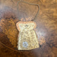 Vintage Ceramic Miniature Bag Ornament