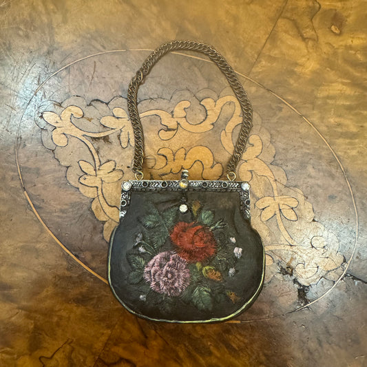 Vintage Ceramic Miniature Bag Ornament