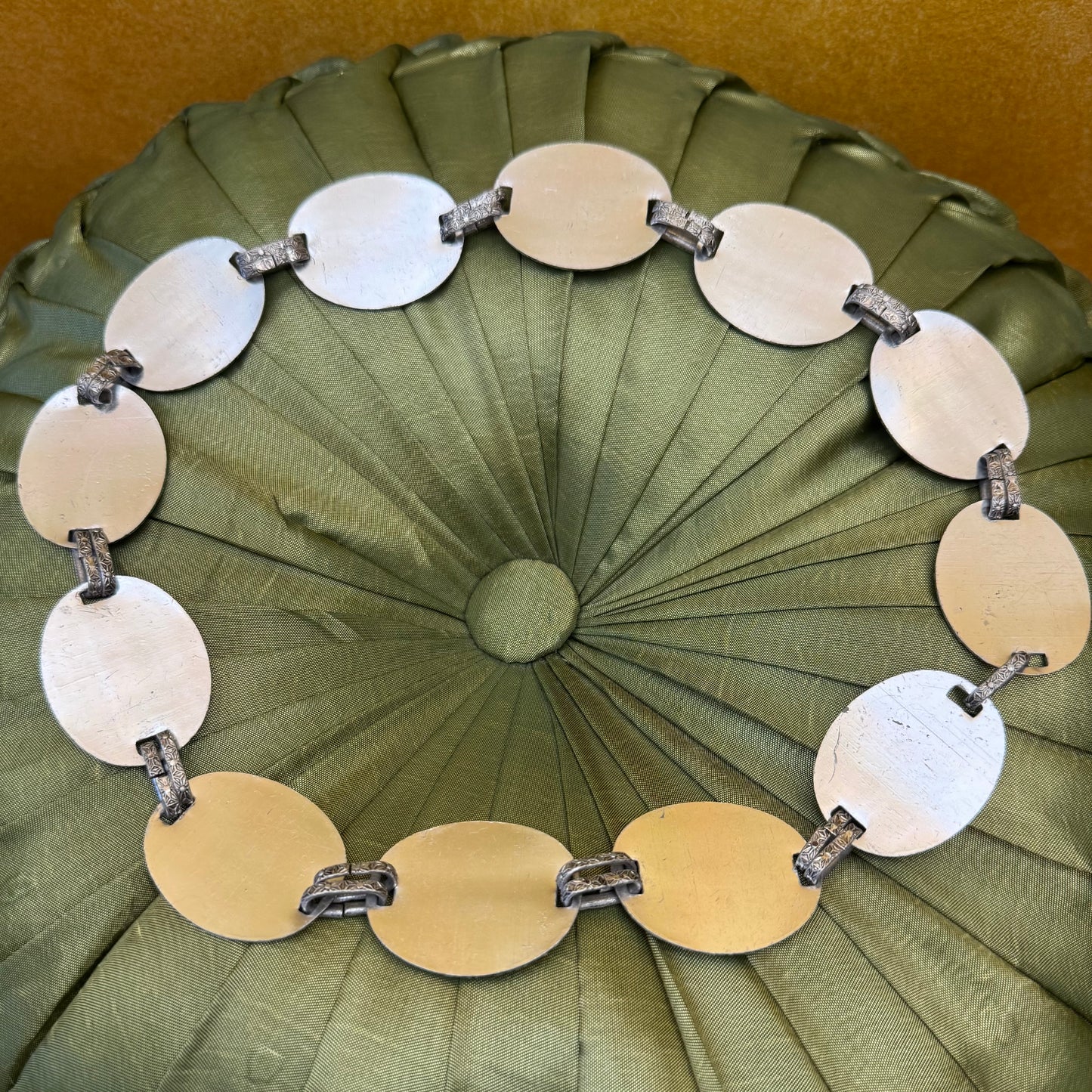 Vintage Silver Toned Belt Or Necklace