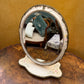 Vintage French Provincial Vanity Mirror