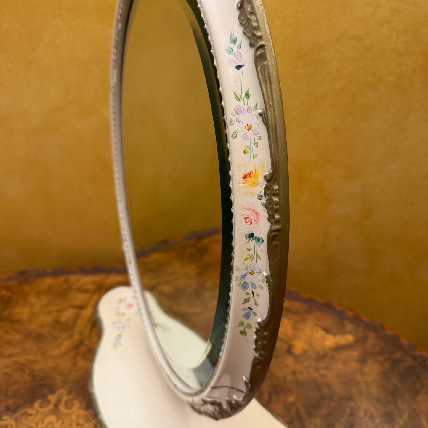 Vintage French Provincial Vanity Mirror