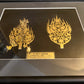 King & Queen 24 Gold Plated Diadem Ornaments Paekche Replicas