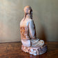 Vintage Resin Ashtray Statues Pair