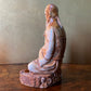 Vintage Resin Ashtray Statues Pair