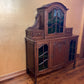 Antique French Oak Display Cabinet