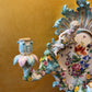 Antique 19th Century Meissen Porcelain Wall Candelabra Scones Pair