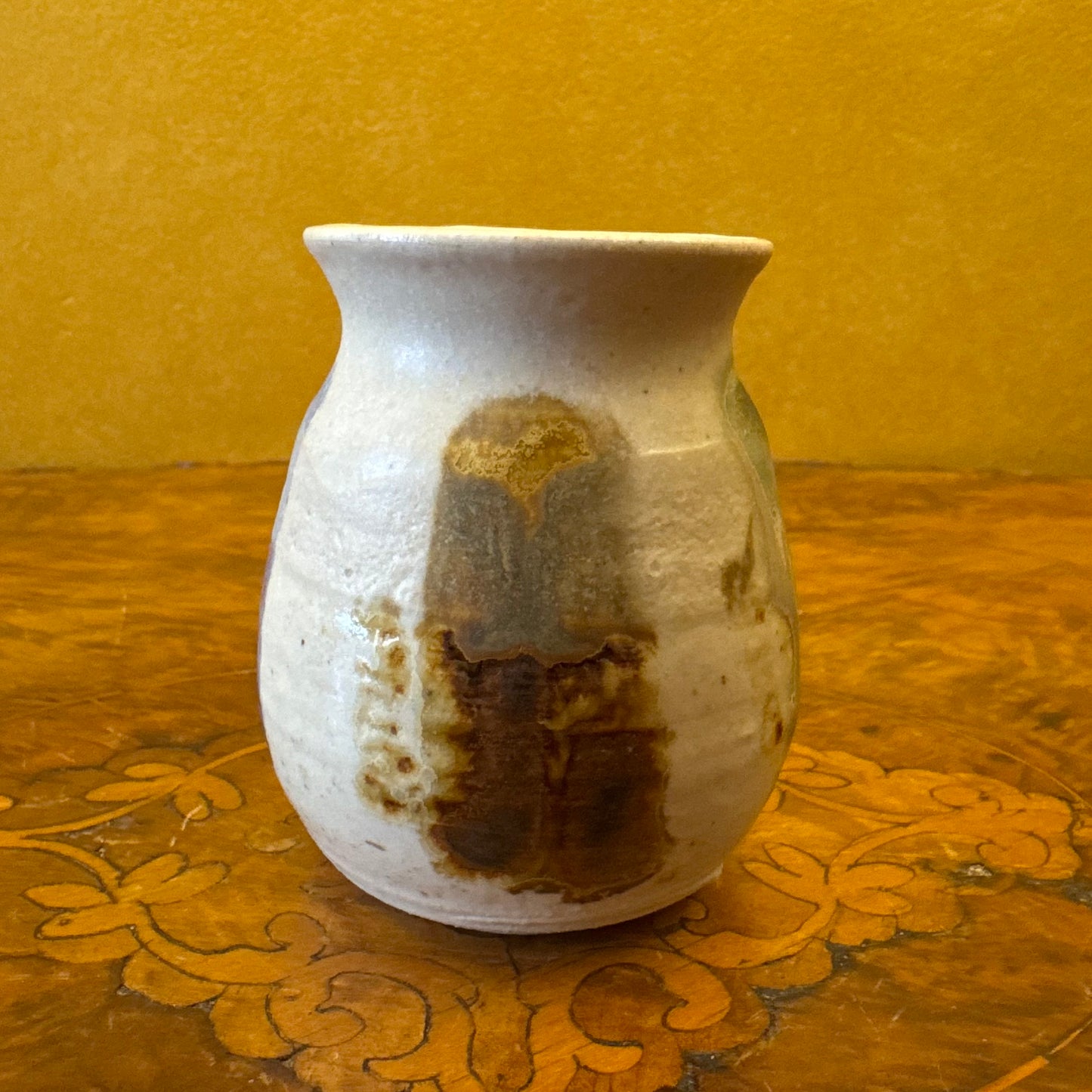 Australian Pottery Abstract Print Small Vase
