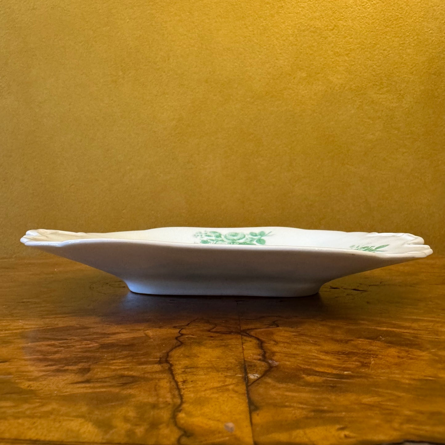 Sevres Green Group Floral Print Serving Platter
