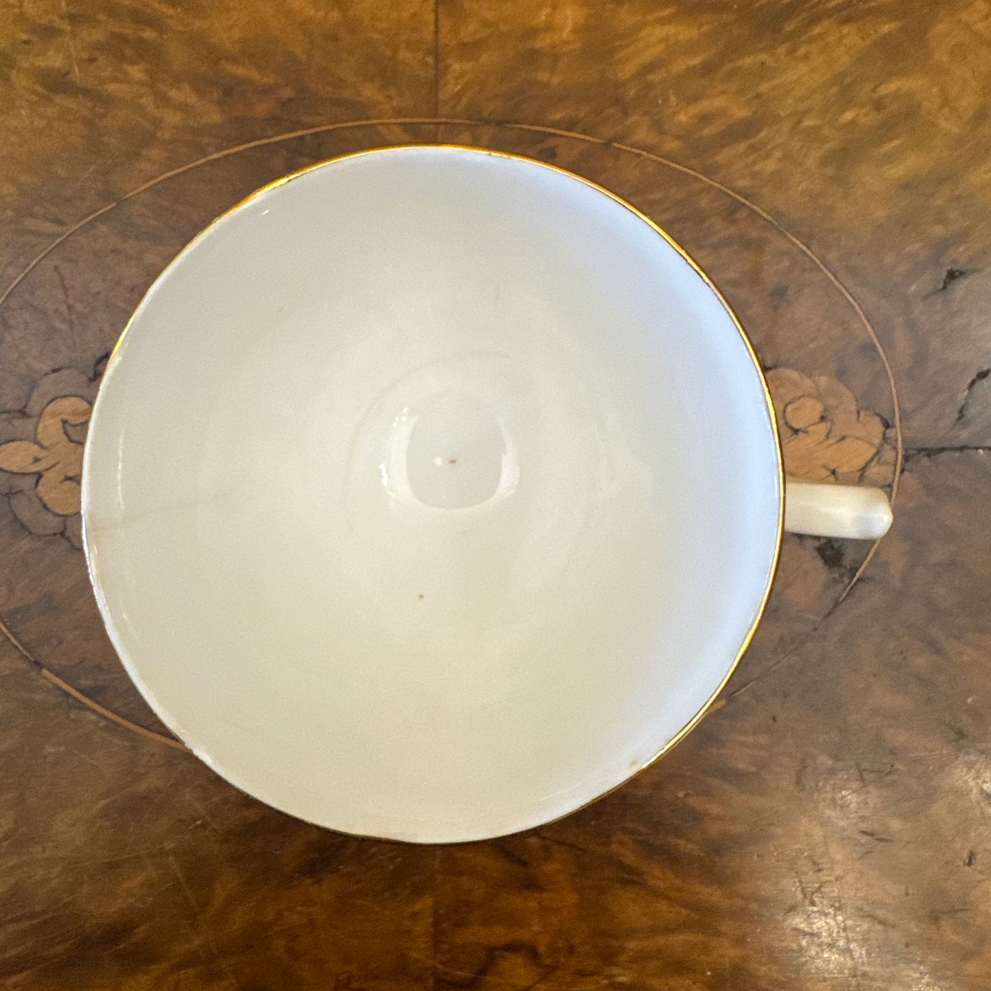Vintage Royal Vale Green Star Tea Cup & Saucer
