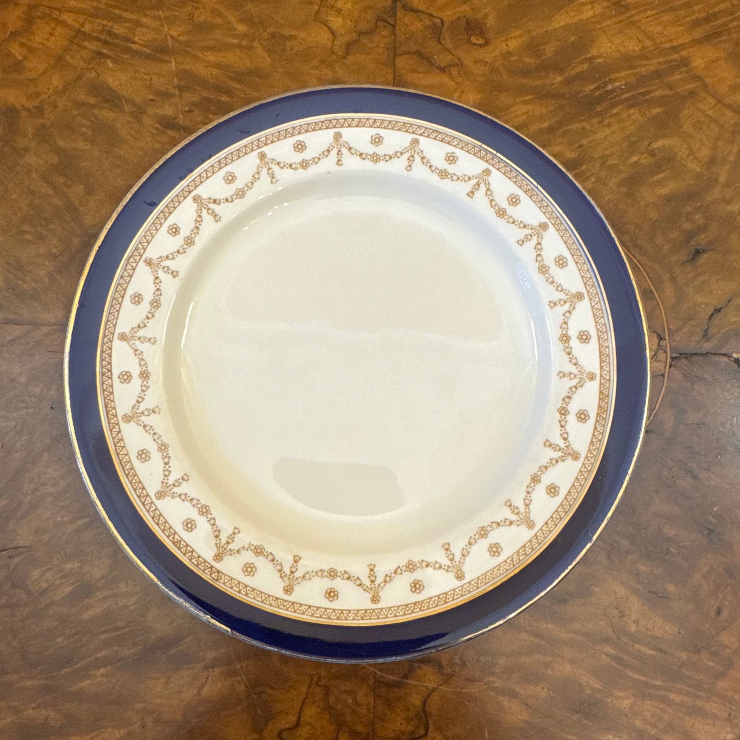 Vintage Alfred Meakin Bleu de Roi Side Plate
