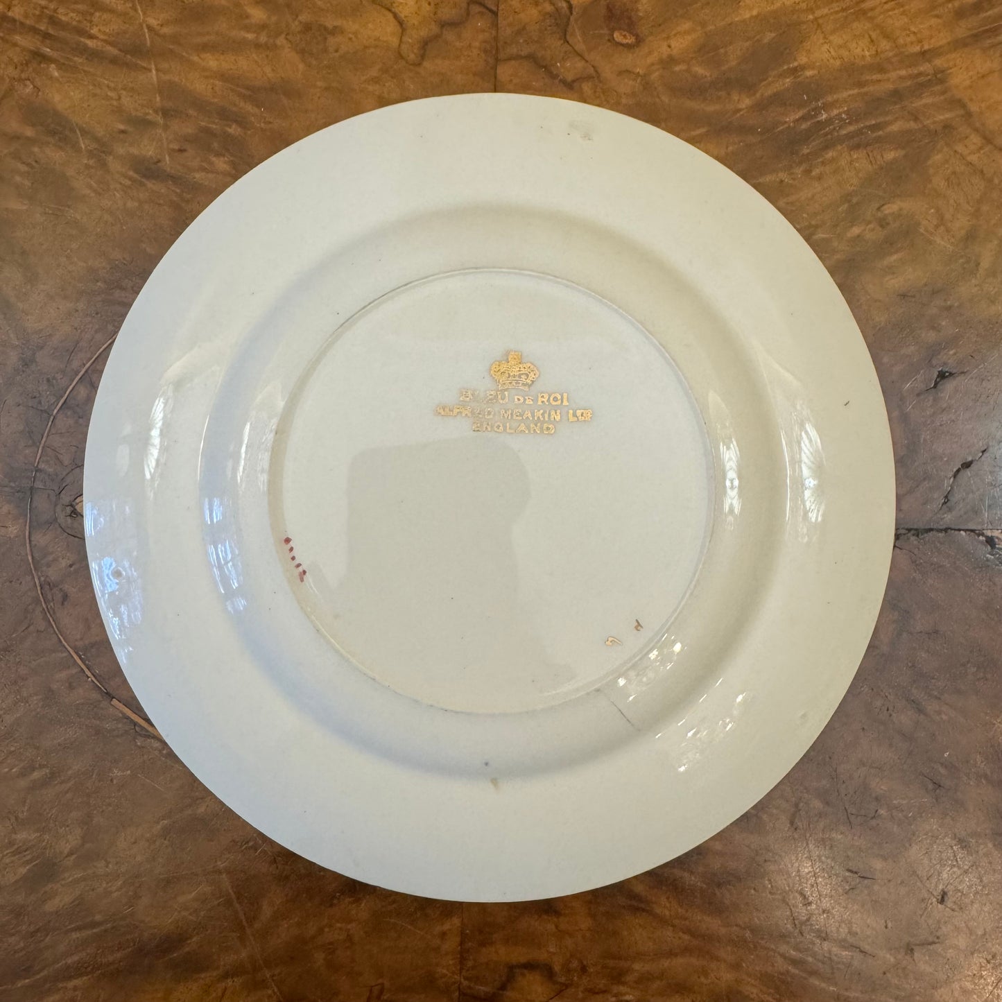Vintage Alfred Meakin Bleu de Roi Side Plate