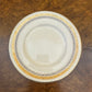 Vintage Myott Gold Print Tea Cup Trio Set