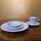 Vintage Sheffield Bone White Porcelain Fine China 40 Piece Dinner Set