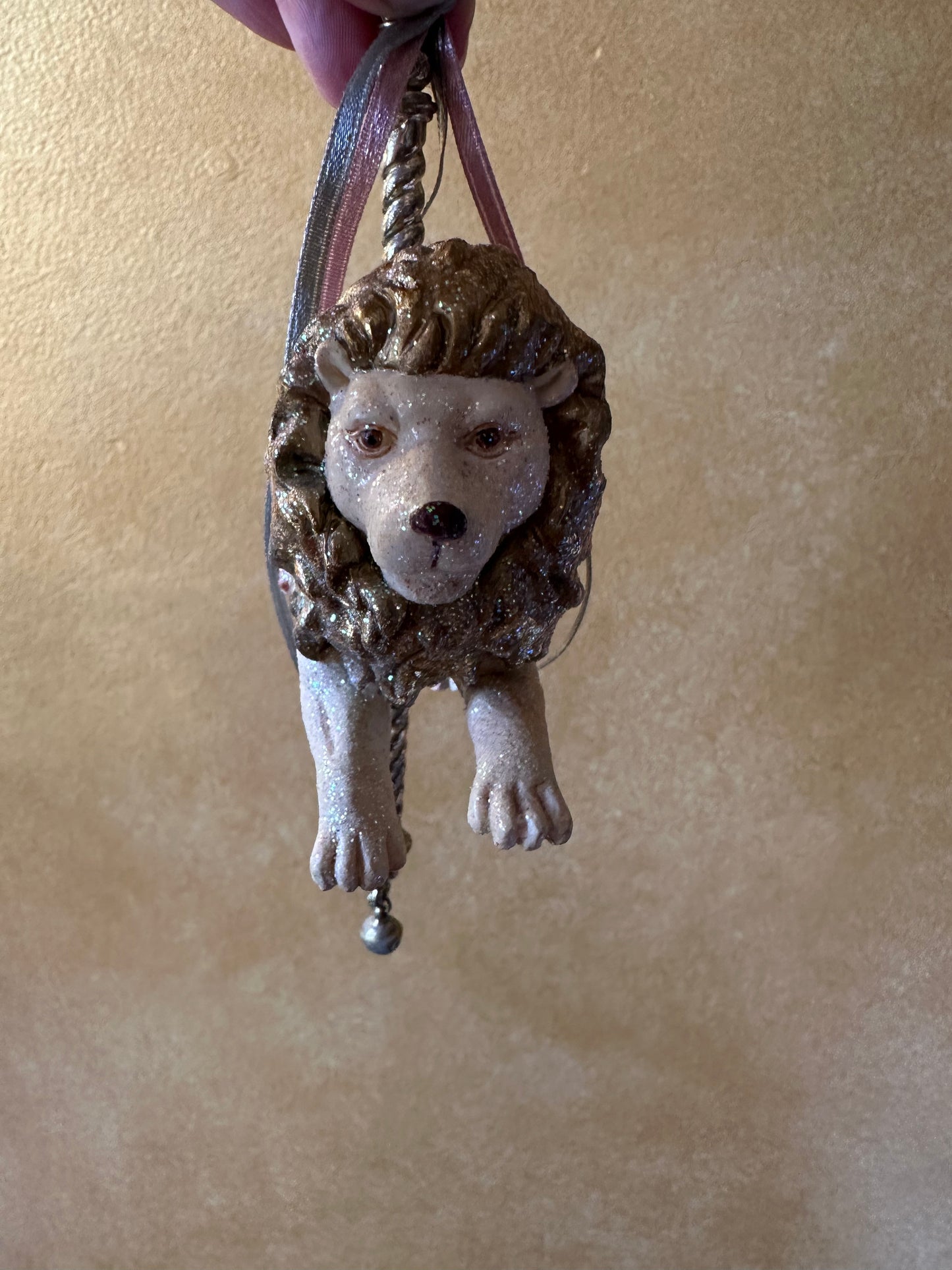 Carousel Lion Hanging Ornament