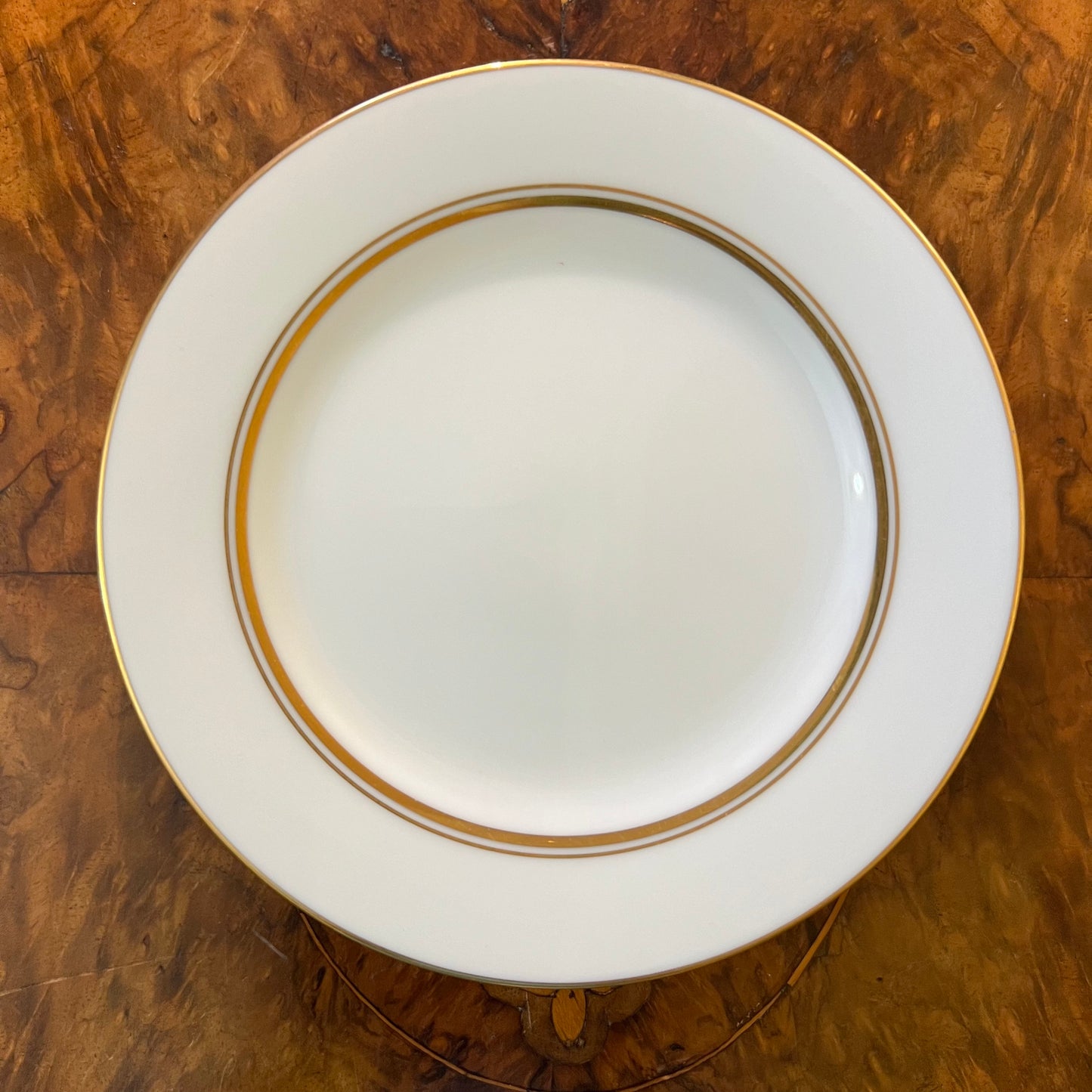 Vintage Noritake White & Gold Side Plate