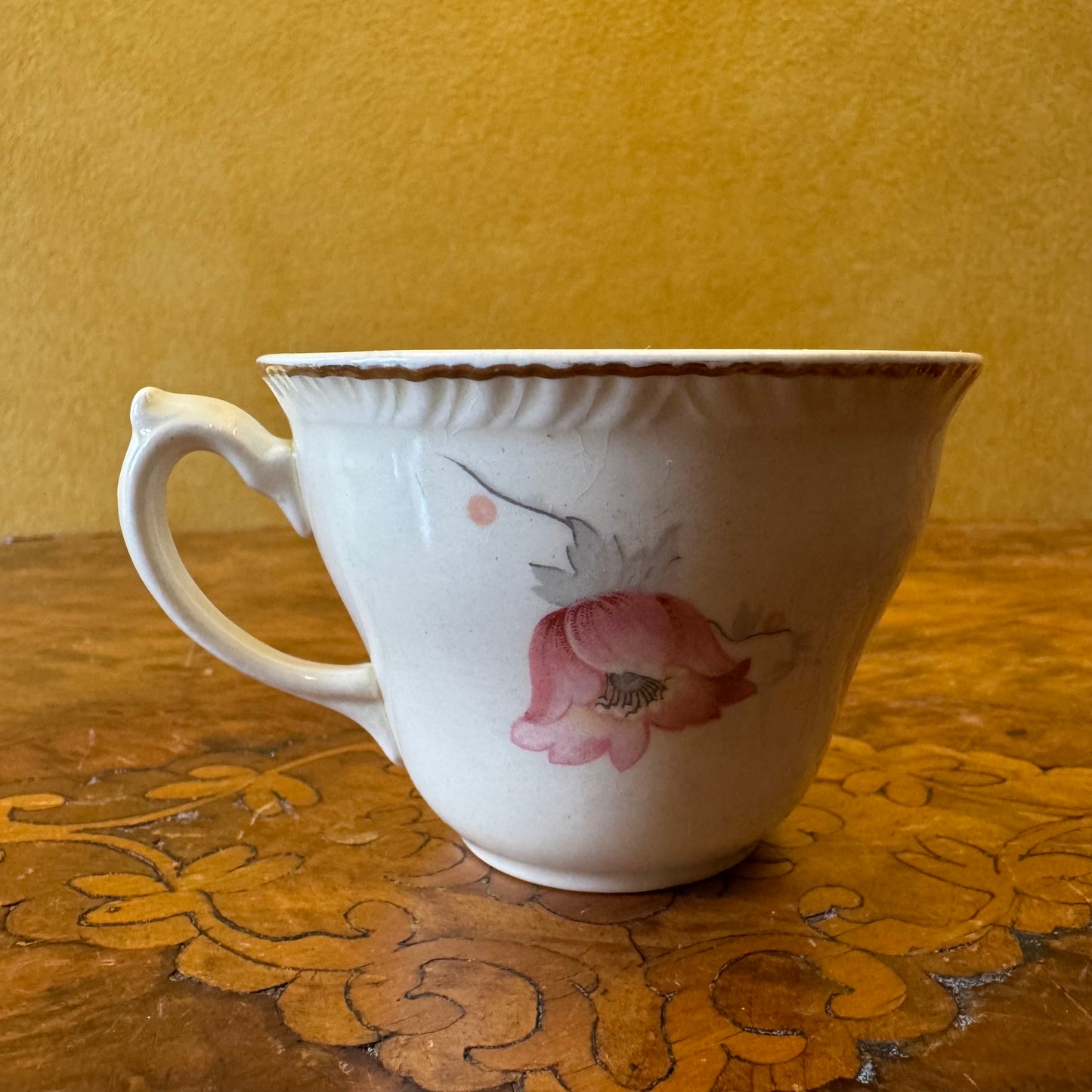 Vintage Ridgway Lawley Floral Demitasse Cup