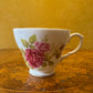 Vintage Duchess Rose Print Tea Cup Trio Set