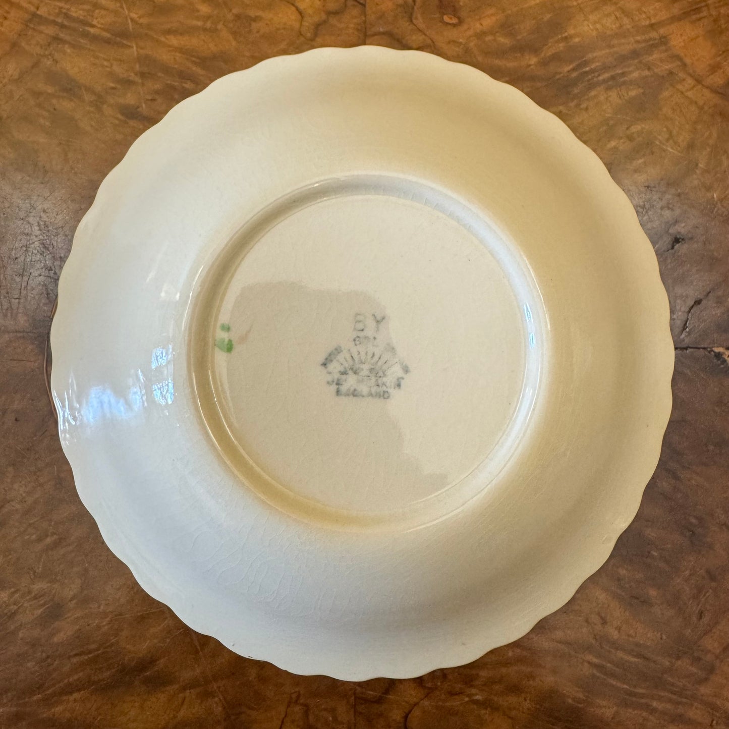 Vintage J & G Meakin Floral Border Print Dessert Bowl