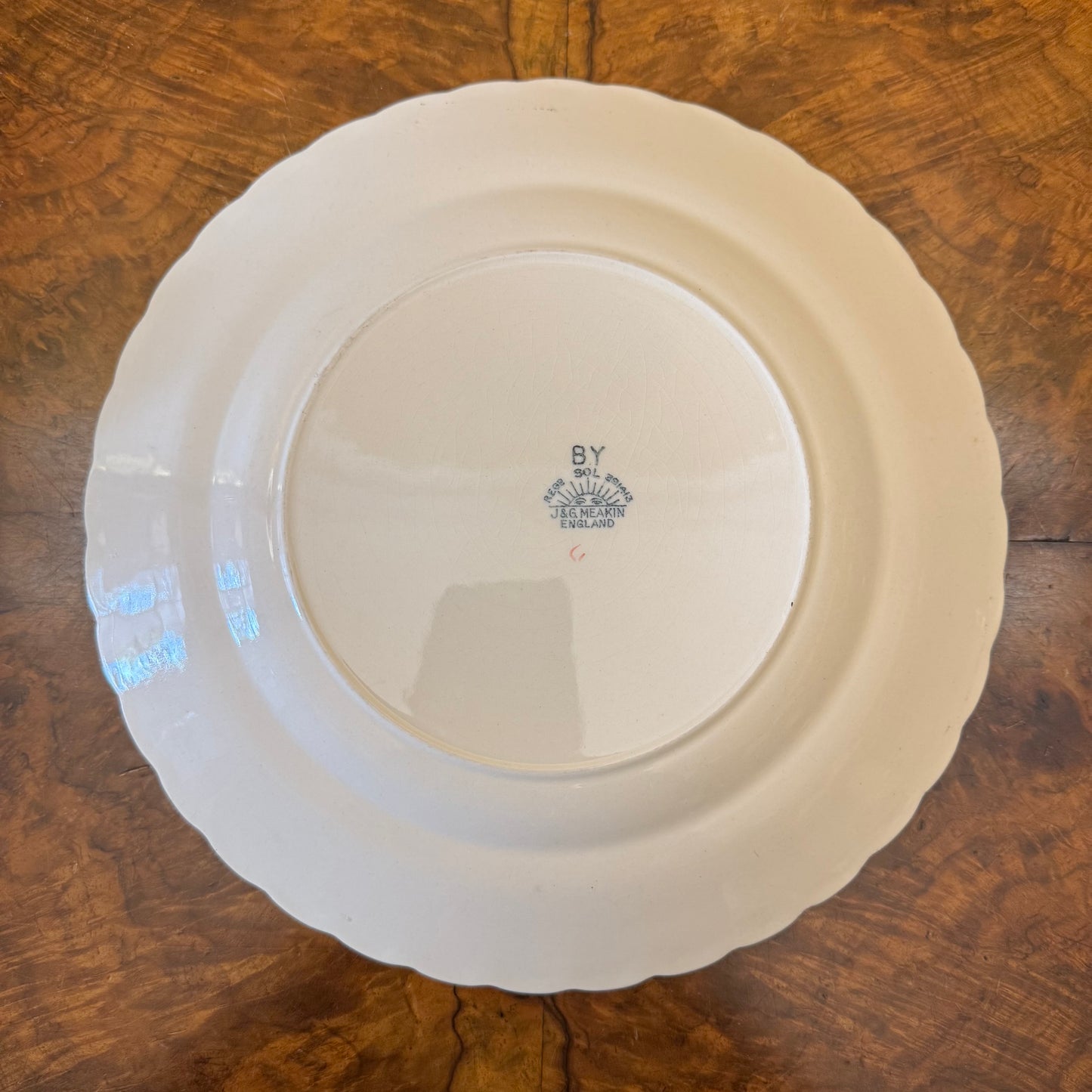 Vintage J & G Meakin Floral Border Print 20 Piece Dinner Set