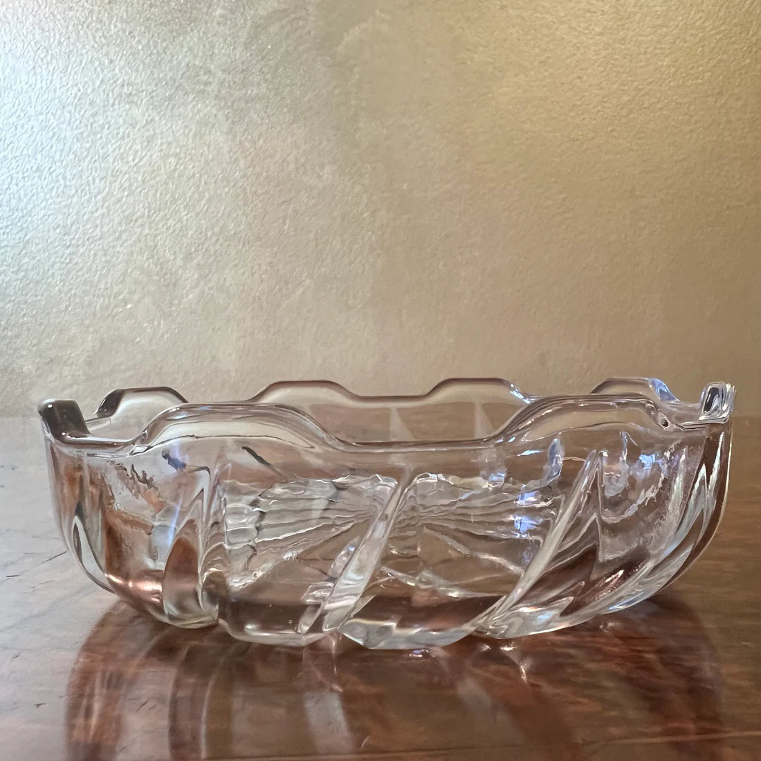 Vintage Covetro Italian Glass Small Bowl