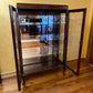 Vintage Mahogany Glass Display Cabinet