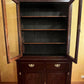 Antique Mahogany Bookshelf And Cupboard
