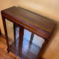 Vintage Mahogany Glass Display Cabinet