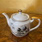 Vintage Hayasi Kutan Japanese Print Teapot